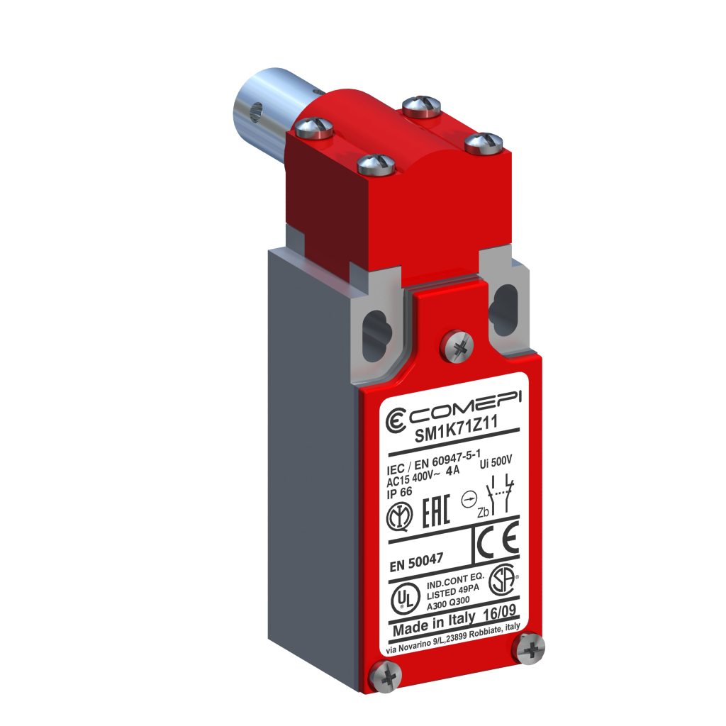 Hinge mounting safety limit switches