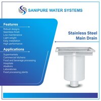 Stainless Steel Main Drain