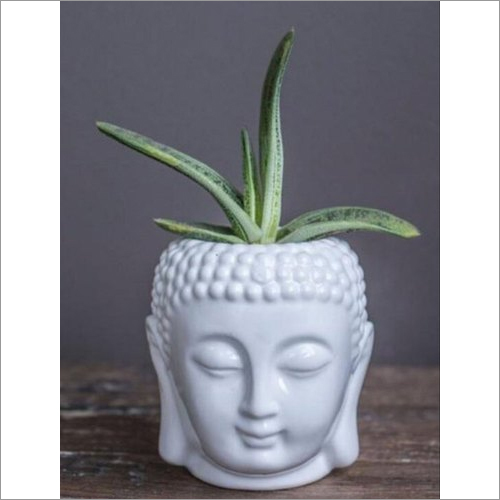 Buddha Ceramic Flower Pot