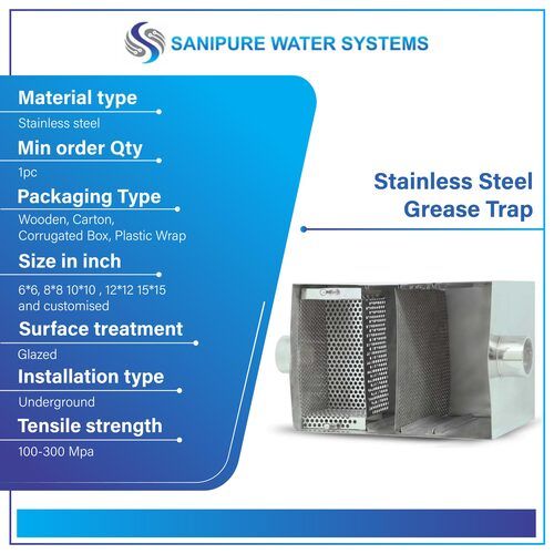 Stainless Steel Grease Trap