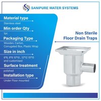 Non Sterile Floor Drain Traps