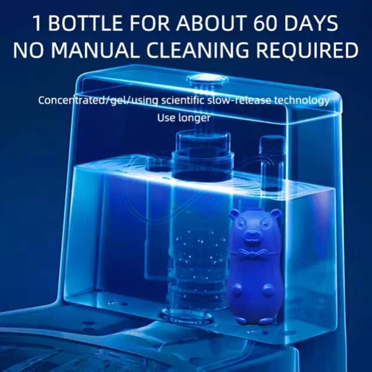 CARTOON SHAPE TOILET GEL CLEANER