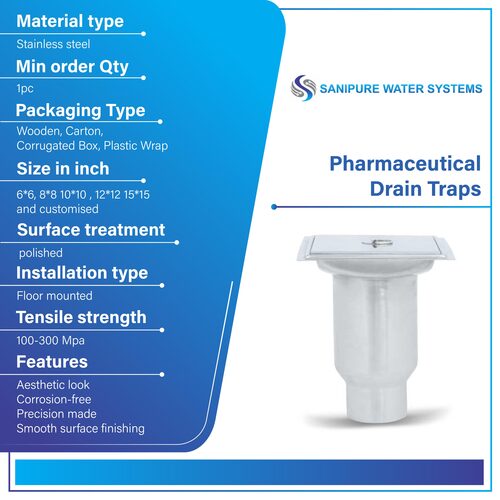 Pharmaceutical Drain Traps