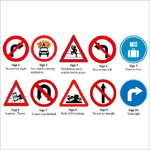 Traffic Signs By SAFE PRO FIRE SERVICES PVT. LTD.