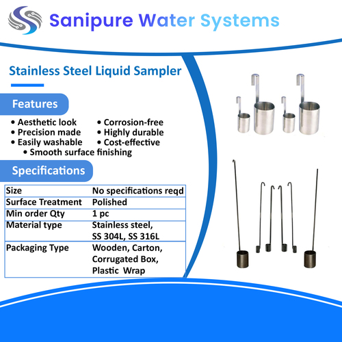 Stainless Steel Liquid Sampler