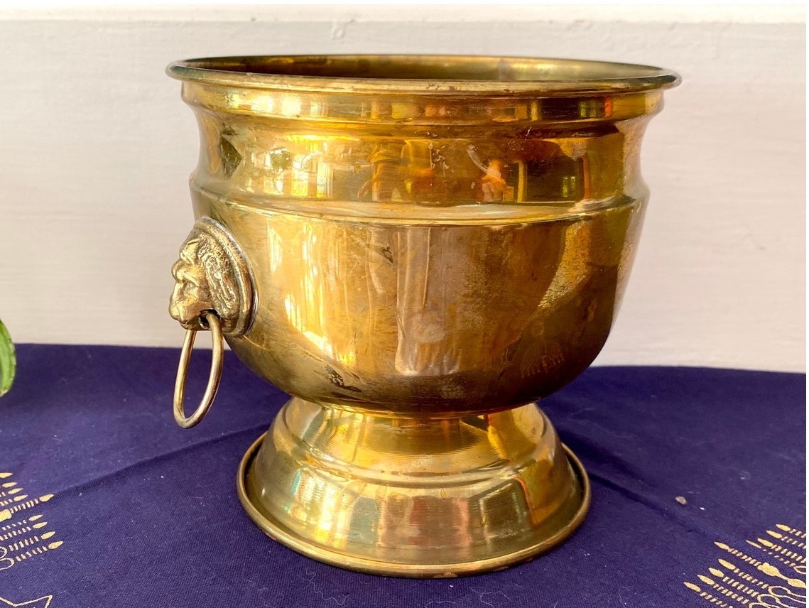 BRASS SMALL AND BIG HIGH QUALITY PLANTER