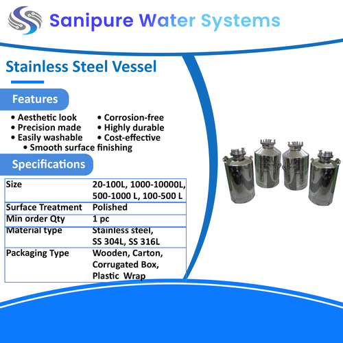 Stainless Steel Vessel