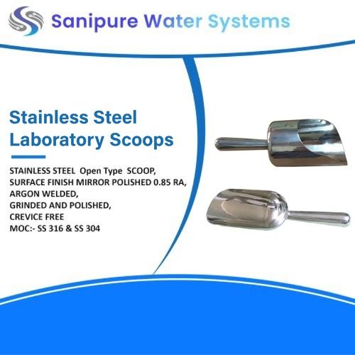 Stainless Steel Laboratory Scoops - Shape: Customized