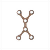 6015T-Double Y 6 Hole Plate