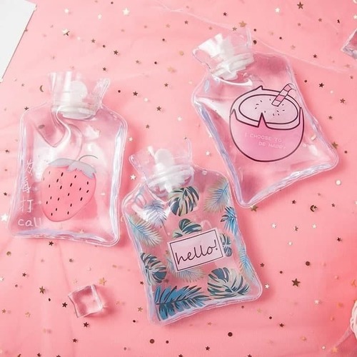 TRANSPARENT HOT WATER BAG