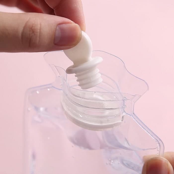 TRANSPARENT HOT WATER BAG