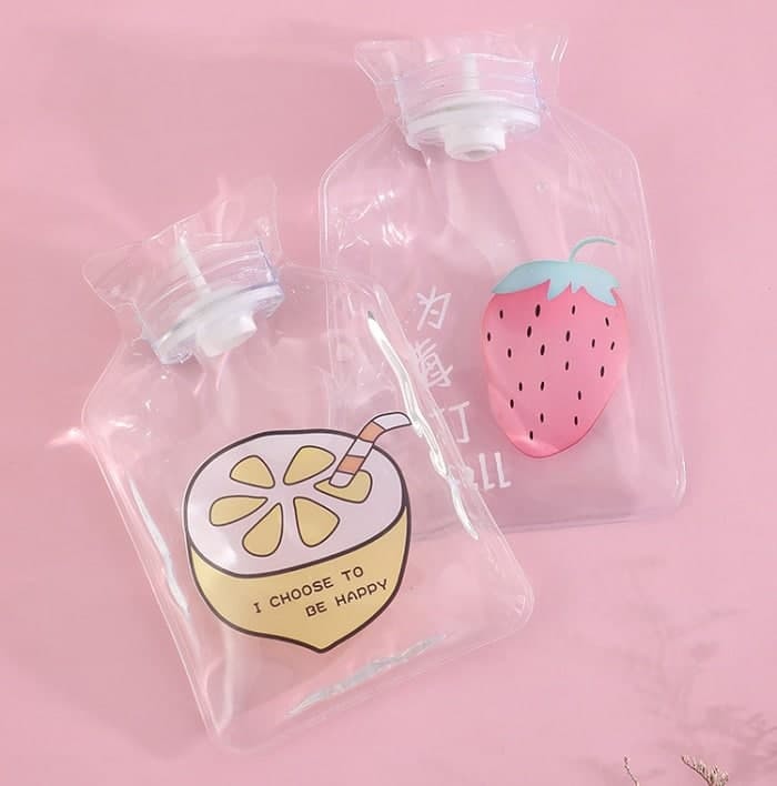 TRANSPARENT HOT WATER BAG