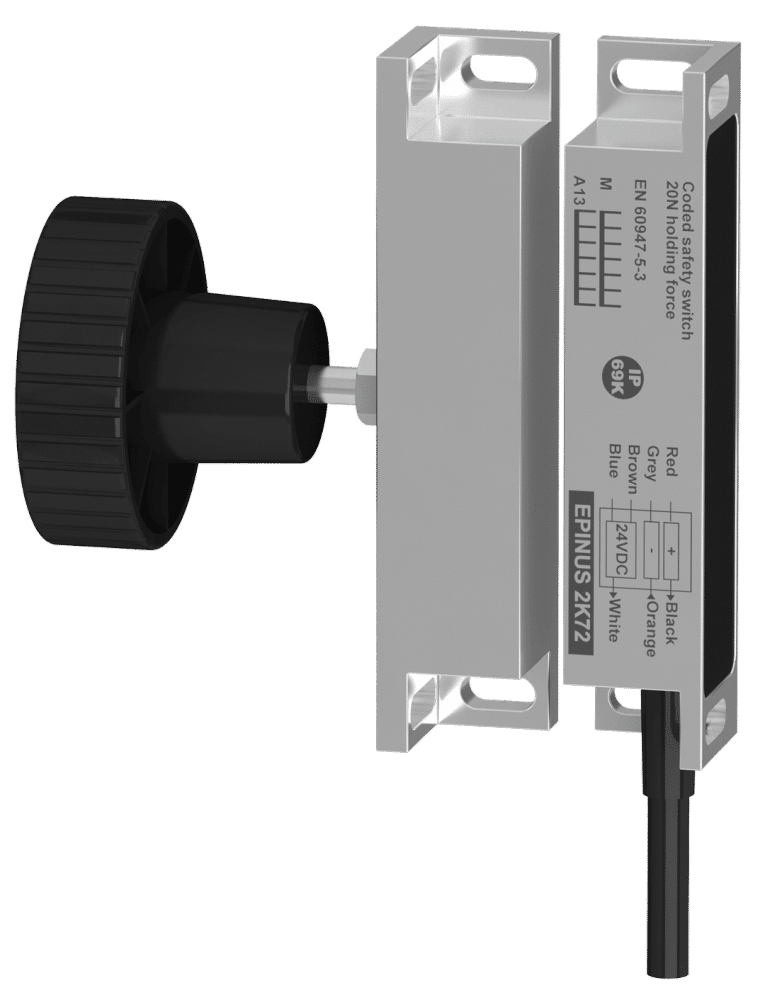 Food & pharma graded stainless steel housing safety switches