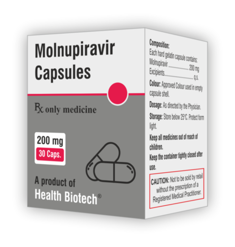 Molnupiravir 200mg Capsules (For Export Only)