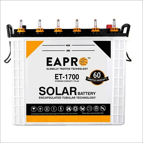 ET-1700 Solar Battery By THIRUMAAL ENTERPRISES
