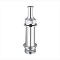 Stainless Steel Branch Pipe - 4 Inch Diameter, Polished Finish For Fire Extinguisher, Threaded Connection