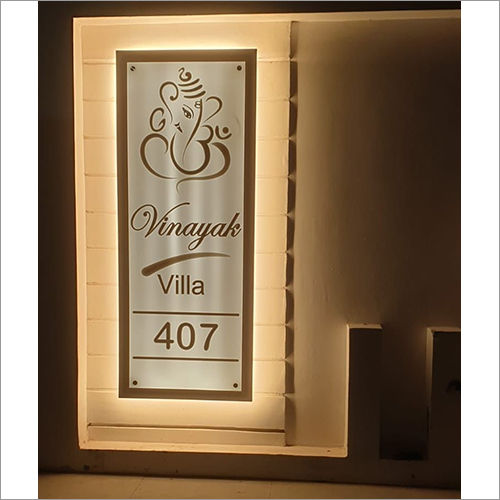 Indian Solid Surface Acrylic Name Plate at Best Price in Delhi | P2k C ...