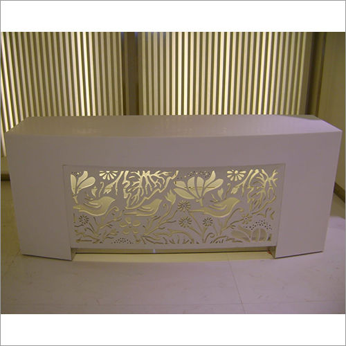 Solid Surface Reception Table