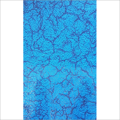 Blue Printed Curtain Fabric