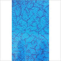 Blue Printed Curtain Fabric