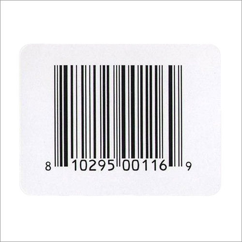 Printed Barcode Labels