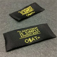 Damask Woven Labels
