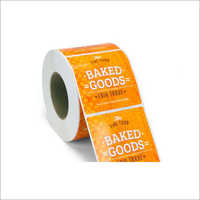 Label Rolls For Bakery Product