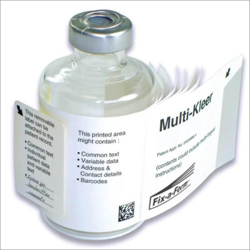 Packaging Labels For Pharmaceutical Industry