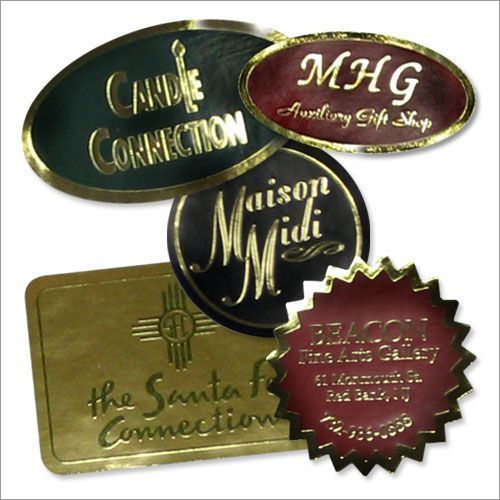 Printed Embossed Labels