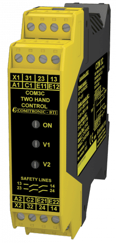 Two Hand control safety relay