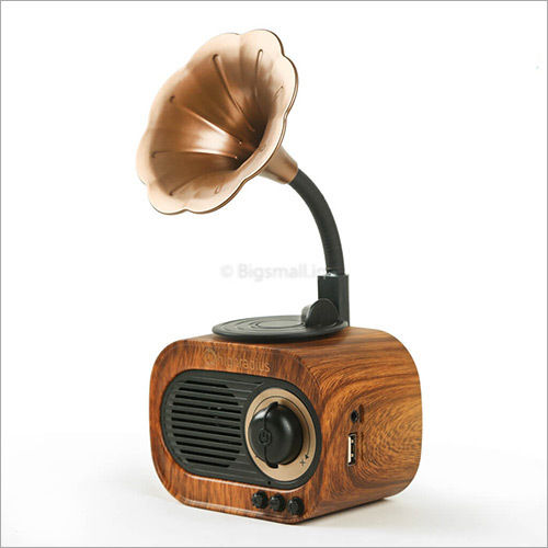 Vintage Gramophone Bluetooth Speaker