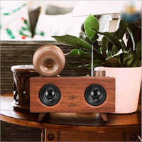  Vintage Wooden Finish Bluetooth Speaker
