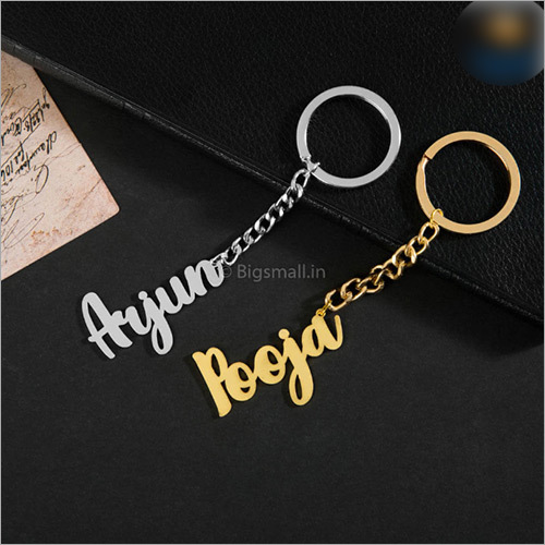 Personalized Metallic Keychain By ROADS TO RICHES