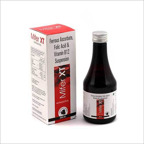 Ferrous Ascorbate Folic Acid And Vitamin B12 Syrup
