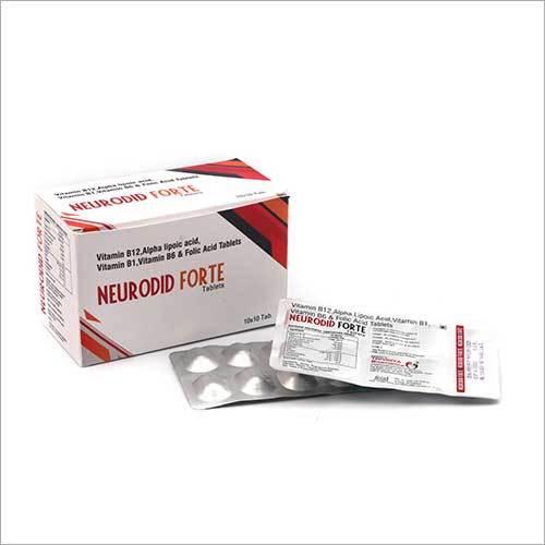 Methylcobalamin, Alpha Lipoic Acid, Vitamin D3, Pyridoxine HCl And Folic Acid Tablets