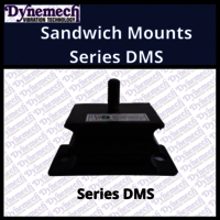 Mac Level Mounts Series Dms - Iron And Synthetic Rubber, 90x40x34mm To 165x60x46mm, Black | High Axial Load Support, Vibration Reduction, Stackable Design