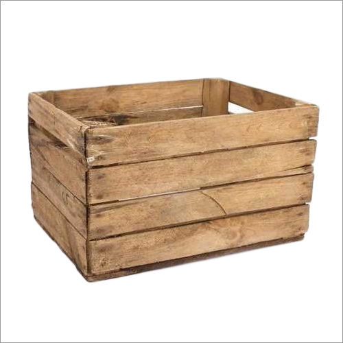 Wooden Crate Box