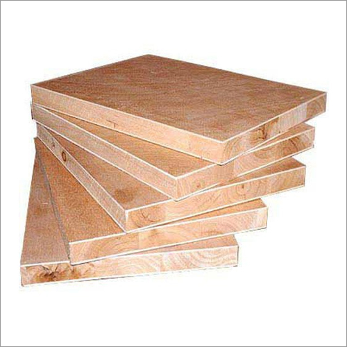 Eco-Friendly Brown Wooden Blockboard