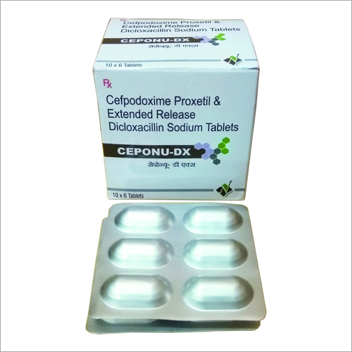 Cefpodoxime Proxetil and Extended Release Dicloxacillin Sodium Tablets