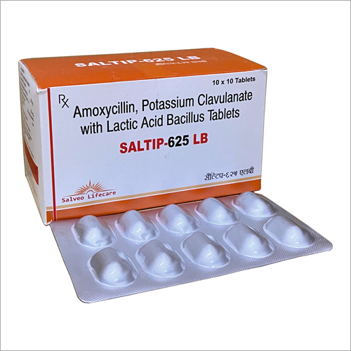 Amoxycillin Potassium Clavulanate With Lactic Acid Bacillus Tablets