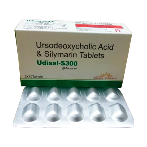 300_Ursodeoxycholic Acid and Silymarin Tablets