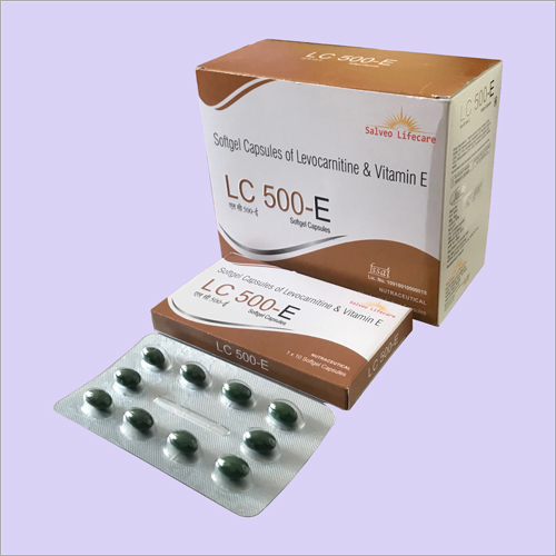 Softgel Capsules Of Levocarnitine and Vitamin E Capsules