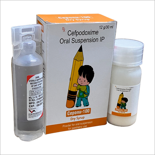 Cefpodoxime Oral Suspension Dry Syrup