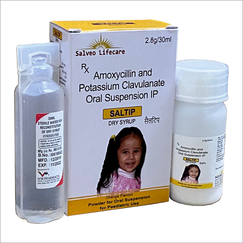 30 ml Amorycillin and Potassium Clavulanate Oral Dry Syrup