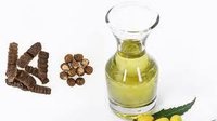 Shikakai Oil - Cold Pressed, 100ml Glass Bottle | Yellow, Natural Hair Conditioner, Anti-dandruff, Scalp Nourishing, Antiseptic Properties