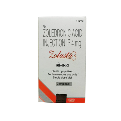 Zolasta Injection (Zoledronic Acid 4mg By WEEFSEL PHARMA