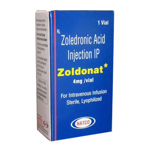 Zoldonat Injection (Zoledronic Acid 4mg By WEEFSEL PHARMA