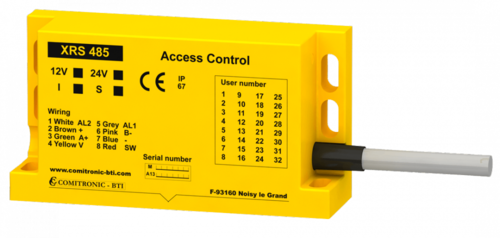 XRS485 - CARD ACCESS CONTROL WITH RFID By ISAC ENTERPRISES