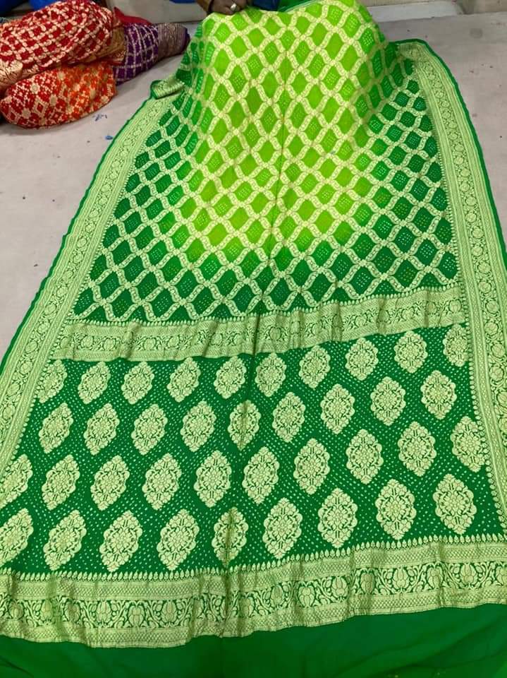 Banarsi Jorzatt Sarees Junglo