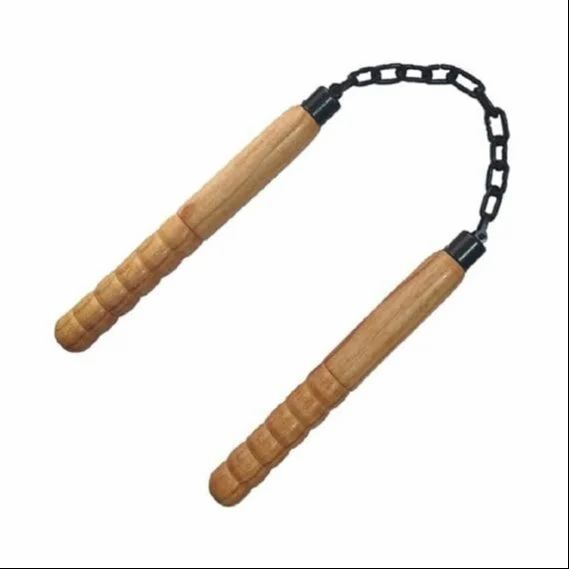 Wooden Handle Nunchaku